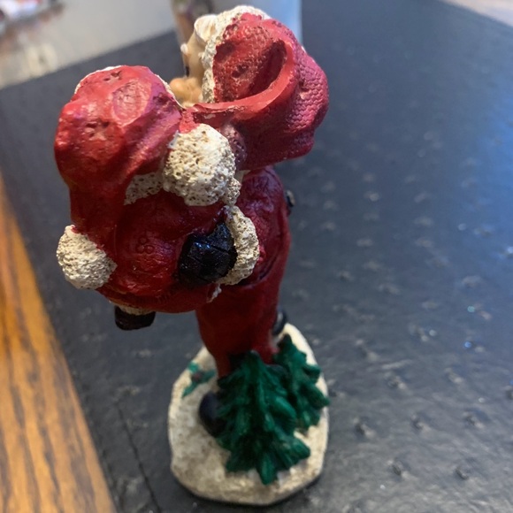 SANTA HOLDING A SMALL CHILD ORNAMENT - Picture 2 of 4